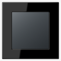 A5581BFSW Рамка A550 Черный 1-постовая Jung