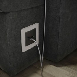 W0012417 Рамка на 1 пост (дымчатый) Elite Werkel a057874