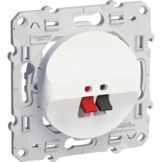 S52R487 Аудиорозетка белый Odace Schneider Electric S52R487 Аудиорозетка белый Odace Schneider Electric