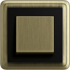 0211622 Рамка Classix Бронза / Черный 1-постовая Gira