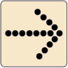 FD28622-G Наклейки для индикаторов, цвет Золото FEDE