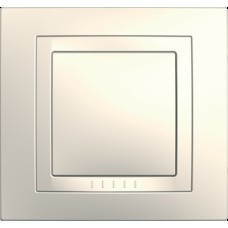 MGU2.002.25M Рамка Unica Бежевый 1-постовая Schneider Electric MGU2.002.25M Рамка Unica Бежевый 1-постовая Schneider Electric