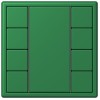 LC504TSA32050 Les Couleurs® Le Corbusier KNX кнопочный модуль F 50 с четырьмя парами кнопок vert fonce Jung