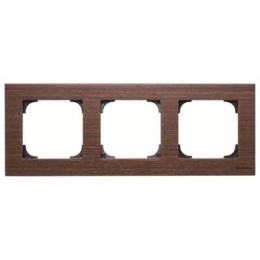 8573 WN Рамка Sky Венге 3-постовая ABB