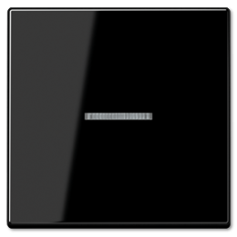 A1561.07USW А 500 Черный Накладка светорегулятора/выключателя нажимного с индикацией Jung A серия