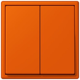 LC9954320S Les Couleurs® Le Corbusier Клавиша для двухклавишного выключателя orange vif Jung