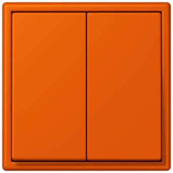 LC9954320S Les Couleurs® Le Corbusier Клавиша для двухклавишного выключателя orange vif Jung