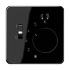 CDFTR231PLSW CD 500/CD plus Черный Накладка регулятора теплого пола(мех.FTR231U) Jung