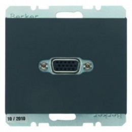 3315417006 BMO VGA-PCB K.1 цвет: антрацитовый Berker