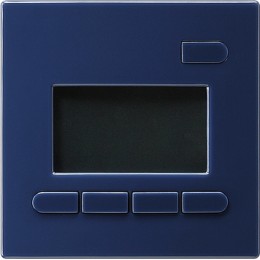 117546 Электронный таймер Easy Синий Gira S-color