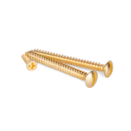 WL18-21-01 Винты для накладного выключателя 3шт. (золото) Ретро Favorit Runda Werkel a038395