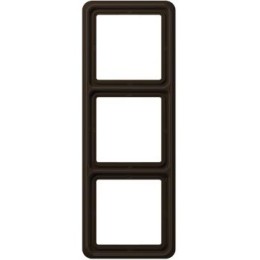 CD583BR Рамка CD 500 Коричневый 3-постовая Jung