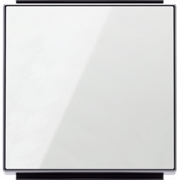 8501 CB Клавиша для выключателей/переключателей/кнопок 1-клав Стекло белое , ABB