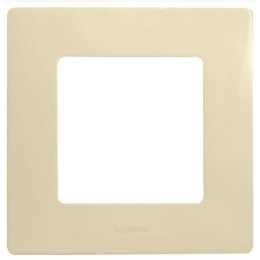 672511 Рамка Etika Слоновая кость 1-постовая  Legrand