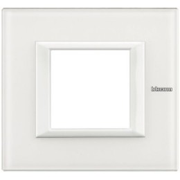 HA4802HD Рамка Axolute Квадрат Белый 2-модульная Bticino