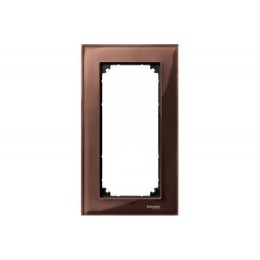 MTN4025-3215 Рамка M-Elegance Махагон 2-постовая Merten