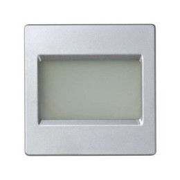 82096-33 Накладка с полупрозрачным рассеивателем для системы "ждите-входите", S82, S82N, алюминий Simon