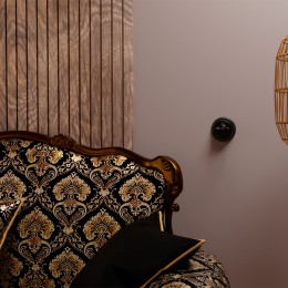 W0035108 Рамка на 3 поста (Черный) Favorit Runda Werkel a051633