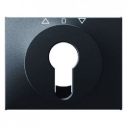 15047106 Центральная панель для жалюзийного замочного выключателя/кнопки цвет: антрацит, матовый K.1 Berker