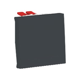 NU320554 Переключатель 1-клав, перекрест, сх. 7 10 AX, 250В, 2мод Антрацит Schneider Electric