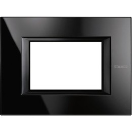 HA4803VNB Рамка Axolute Квадрат Nighter 3 модуля Bticino