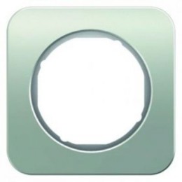 10112174 Рамка R.1 Полярная белизна, алюминий 1-постовая Berker