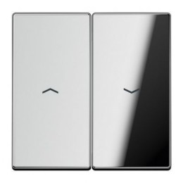 GCR2995P LS 990 Блестящий хром Клавиша 2-я жалюзийная Jung LS серия