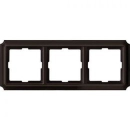 MTN4030-4715 Рамка Antik Коричневый 3-постовая Merten