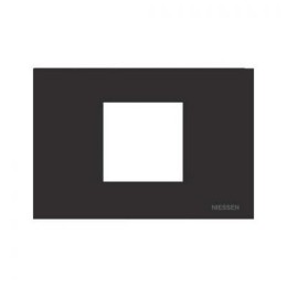 N2472 AN Рамка итальянского стандарта Zenit Антрацит 2 модуля ABB