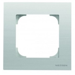 8571 AI Рамка Sky Нержавеющая сталь 1-постовая ABB