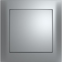 10119939 Рамка S.1 Алюминий матовый 1-постовая Berker