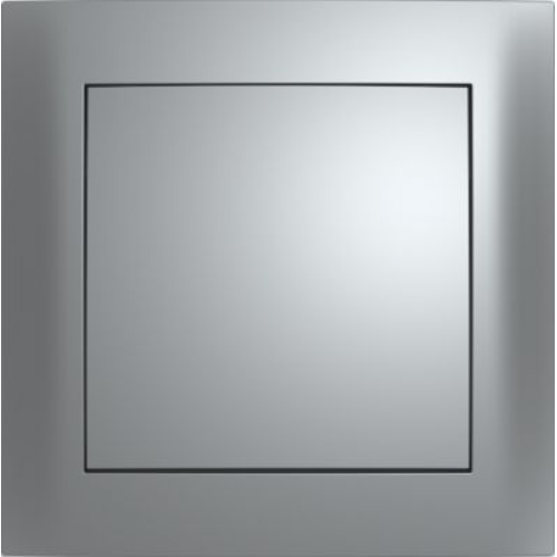 10119939 Рамка S.1 Алюминий матовый 1-постовая Berker