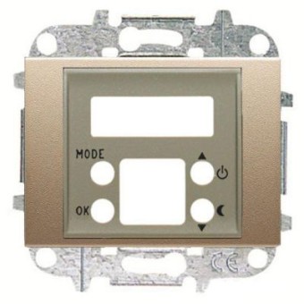 8440.5 CS Накладка для механизма электронного терморегулятора 8140.5, серия OLAS, цвет атласная медь, ABB