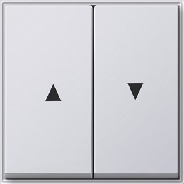 029466 Двойная клавиша для жалюзи со стрелками Белый Gira TX44