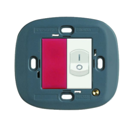 HD4011S Axolute выключатель с неон. рамкой Bticino