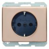 41350007 Штепсельная розетка SCHUKO Arsys медь Berker