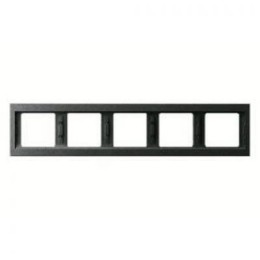 13937006 Рамка K.1 Антрацит матовый 5-постовая Berker