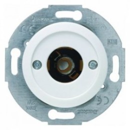 5104 Нажимная кнопка и световой сигнал Е10 с центральной панелью цвет: полярная белизна, с блеском серия 1930, Glasserie, Palazzo Berker