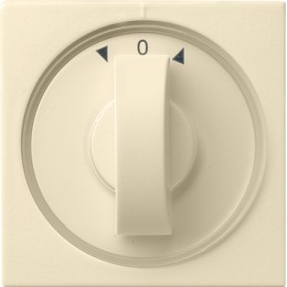 066601 Накладка с поворотной ручкой для выключателей системы управления жалюзи и таймеров Кремовый Gira