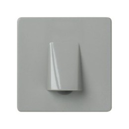 27801-37 Кабельный вывод с фиксатором для кабеля, широкий модуль, Simon 27, серый