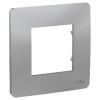 NU200230 Рамка Unica Studio Алюминий 1-постовая Schneider Electric