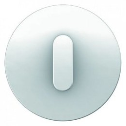 10012089 Накладка с ручкой для поворотных переключателей, R.1, цвет: полярная белизна Berker