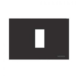 N2471 AN Рамка итальянского стандарта Zenit Антрацит 1 модуль ABB