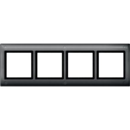 MTN401414 Рамка Aquadesign Антрацит 4-постовая Merten