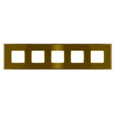 FD01435OBOB Рамка Belle Epoque Metal Bright gold / Bright gold 5-постовая гор/верт. Fede FD01435OBOB Рамка Belle Epoque Metal Bright gold / Bright gold 5-постовая гор/верт. Fede