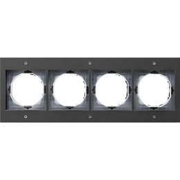021467 Рамка TX44 Антрацит 4-постовая Gira