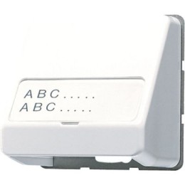 CD554WW Корпус для разъемов различных типов компьютерных сетей с полем для надписи белый Jung