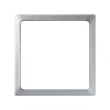 2700670-033 Вставка декоративная в рамку базовую с вырезом, Simon 27 Play, алюминий