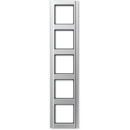 A585AL Рамка A 500 Алюминий 5-постовая Jung