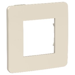 NU280244 Рамка Unica Studio Color Бежевый 1-постовая Schneider Electric